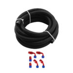 10/16/20FT 10AN CPE Fuel line Hose Braided Nylon Stainless Steel Oil Gas - Billede 37