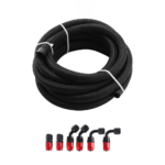 10/16/20FT 10AN CPE Fuel line Hose Braided Nylon Stainless Steel Oil Gas - Billede 38