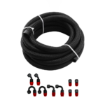 10/16/20FT 10AN CPE Fuel line Hose Braided Nylon Stainless Steel Oil Gas - Billede 41