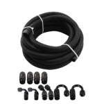 10/16/20FT 10AN CPE Fuel line Hose Braided Nylon Stainless Steel Oil Gas - Billede 42