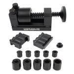 ⁦Aluminum Rotary Fuel Hose AN Fitting Installation Tool Kit, Hose and Fitting Assembly Kit, AN4 to AN12⁩ - الصورة ⁦2⁩
