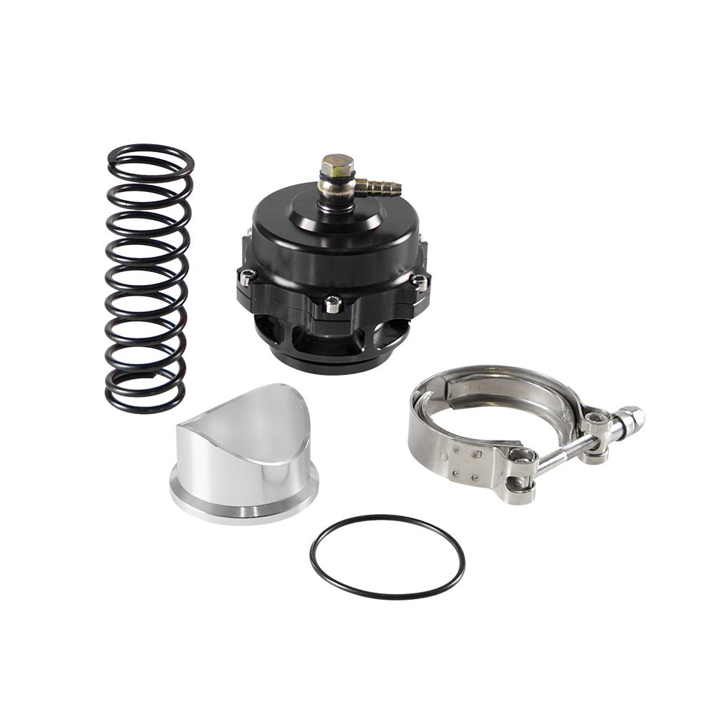 14_ad84880b-b012-492d-a141-7ed78d39dec4 BV50 Series 50mm Blow Off Valve BOV fits TIAL Q V-Band Flange BLACK 6 PSI Spring – Vaizdas 1