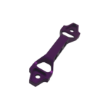 190mm Red Aluminum Alloy Car Battery Tie Down Bracket - Billede 20