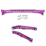 ⁦Billet Rear Lower Control Arm + Subframe Brace for Honda Civic 88-95 EG SL⁩ - الصورة ⁦24⁩