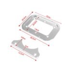 Battery Bracket Relocation Hold Down Tray Kit For Optima 34/78 Battery Aluminum - Ảnh 9