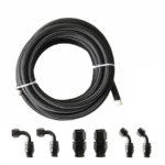 10/16/20FT 10AN CPE Fuel line Hose Braided Nylon Stainless Steel Oil Gas - Billede 49