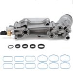 ⁦For 2011-16 Jeep Dodge Chrysler 926-876 Aluminum Housing Oil Filter Assembly⁩ - الصورة ⁦3⁩