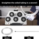 Brake Fuel Line Tubing Straightener For 3/16" To 1/2" Diameter Tubing Aluminum - Ảnh 6