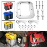 Battery Bracket Relocation Hold Down Tray Kit For Optima 34/78 Battery Aluminum - Ảnh 12