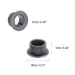 GSTP Door Hinge Pins and Bushing Kit 4 Sets For 1988-2002 Chevy GMC Fullsize Truck US - Billede 5