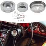 GSTP 5 & 6 Hole Steering Wheel Polished Hub Adapter for Flaming River,Ididit,GM,Chevy - Billede 8