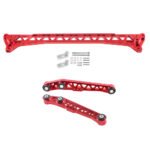 ⁦Billet Rear Lower Control Arm + Subframe Brace for Honda Civic 88-95 EG SL⁩ - الصورة ⁦2⁩