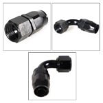 10/16/20FT 10AN CPE Fuel line Hose Braided Nylon Stainless Steel Oil Gas - Billede 10