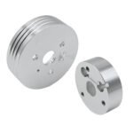 GSTP 5 & 6 Hole Steering Wheel Polished Hub Adapter for Flaming River,Ididit,GM,Chevy - Billede 5