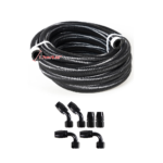 10/16/20FT 10AN CPE Fuel line Hose Braided Nylon Stainless Steel Oil Gas - Billede 33