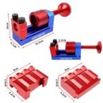 ⁦Aluminum Rotary Fuel Hose AN Fitting Installation Tool Kit, Hose and Fitting Assembly Kit, AN4 to AN12⁩ - الصورة ⁦6⁩