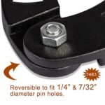 Adjustable Gland Nut Wrench 1266 +7463 Spanner Tool Set for Hydraulic Cylinder - Сурет 10