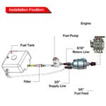 Fuel Injection Line Install Kit For LS Conversion EFI FI w/Filter and Regulator - Billede 5