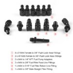 Fuel Injection Line Install Kit For LS Conversion EFI FI w/Filter and Regulator - Billede 8