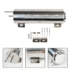 Polished Stainless Steel 20-24-32-50OZ Radiator Coolant Overflow Puke Tank Can — изображение 15