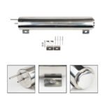 Polished Stainless Steel 20-24-32-50OZ Radiator Coolant Overflow Puke Tank Can — изображение 14