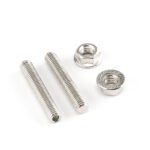 16 Pcs Stainless Exhaust Manifold Stud Nuts kit for Ford 4.6 & 5.4 Liter V8 2 Manifolds - Billede 3