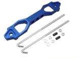 190mm Red Aluminum Alloy Car Battery Tie Down Bracket - Billede 23