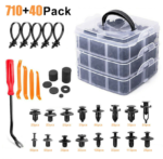 801Pcs/750Pcs/ 1000Pcs Car Retainer Auto Fasteners Push Trim Plastic Clips Pin Rivet Bumper Kit - 圖片 2