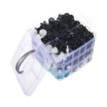 801Pcs/750Pcs/ 1000Pcs Car Retainer Auto Fasteners Push Trim Plastic Clips Pin Rivet Bumper Kit - 圖片 6
