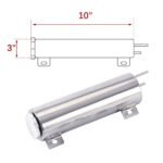 Polished Stainless Steel 20-24-32-50OZ Radiator Coolant Overflow Puke Tank Can — изображение 3