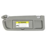 Left Driver & Right Passenger Side Sun Visor for Honda Civic 2006-2011 Light Gray 83280-SNA-A01ZC - Billede 8