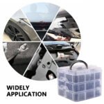 801Pcs/750Pcs/ 1000Pcs Car Retainer Auto Fasteners Push Trim Plastic Clips Pin Rivet Bumper Kit - 圖片 21