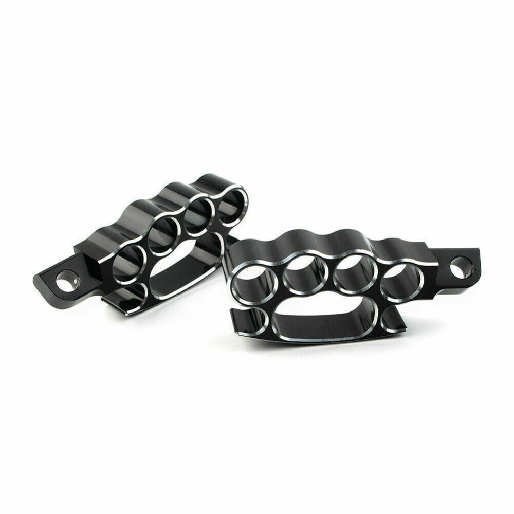 s-l1600_1_ff5b98ca-0c71-477c-a164-8544bbc8055a Black CNC Machined Footpegs for Harley-Davidson Motorcycles - Billede 1