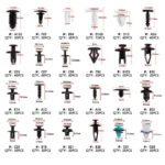 801Pcs/750Pcs/ 1000Pcs Car Retainer Auto Fasteners Push Trim Plastic Clips Pin Rivet Bumper Kit - 圖片 3