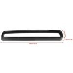 2PCS Front Grill Grille Insert Cover Trim for Dodge Challenger 2015-2023 Accessories - Billede 5