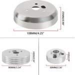 GSTP 5 & 6 Hole Billet Steering Wheel Hub Adapter for GM Chevrolet Models Replacement - Billede 6