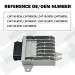 TCM TCU Trasmission Control module L34T 18 9E1D 9E1E For 2007-2009 Mazda 3 2.3L - Сурет 5