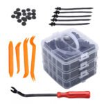801Pcs/750Pcs/ 1000Pcs Car Retainer Auto Fasteners Push Trim Plastic Clips Pin Rivet Bumper Kit - 圖片 12