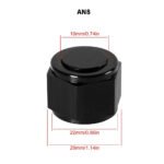 2PCS 4/6/8/10/12 AN Female Flare Fitting Cap Block Off Nut Aluminum For Fuel Systems — изображение 5