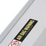 Left Driver & Right Passenger Side Sun Visor for Honda Civic 2006-2011 Light Gray 83280-SNA-A01ZC - Billede 7