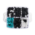 801Pcs/750Pcs/ 1000Pcs Car Retainer Auto Fasteners Push Trim Plastic Clips Pin Rivet Bumper Kit - 圖片 9