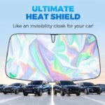 Laser Reflective Car Windshield Sun Shade – Ultimate Interior Protection & Cooling for Sedans. SUVs & MPVs — изображение 11