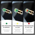 3-Color Tire Pressure Alert Caps - Сурет 5