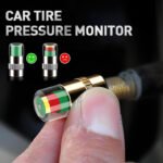 3-Color Tire Pressure Alert Caps - Сурет 2