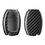 T-carbon Carbon Fiber Key Fob Cover Fits for Benz A B C E S G M V Class - Ảnh 9