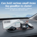 ⁦Woyuosn Multifunction Car Mat with Phone Holder Hidden Number Plate⁩ - الصورة ⁦2⁩