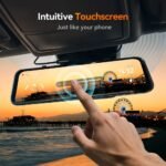 WOLFBOX G900Pro 12MP WiFi Touch Screen Rear View Mirror Dash Cam Smart Mirror RHD — изображение 6