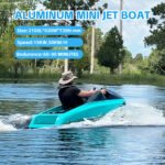 Mini Jet Electric Boat 15KW Jet Powered Rowing Boat – Vaizdas 2