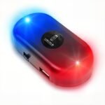 Solar-Powered Dummy Car Alarm Light - Ảnh 16