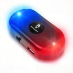 Solar-Powered Dummy Car Alarm Light - Ảnh 24